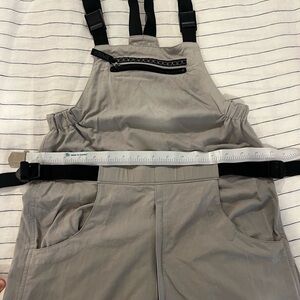 Teva Gray Overalls with Black Straps